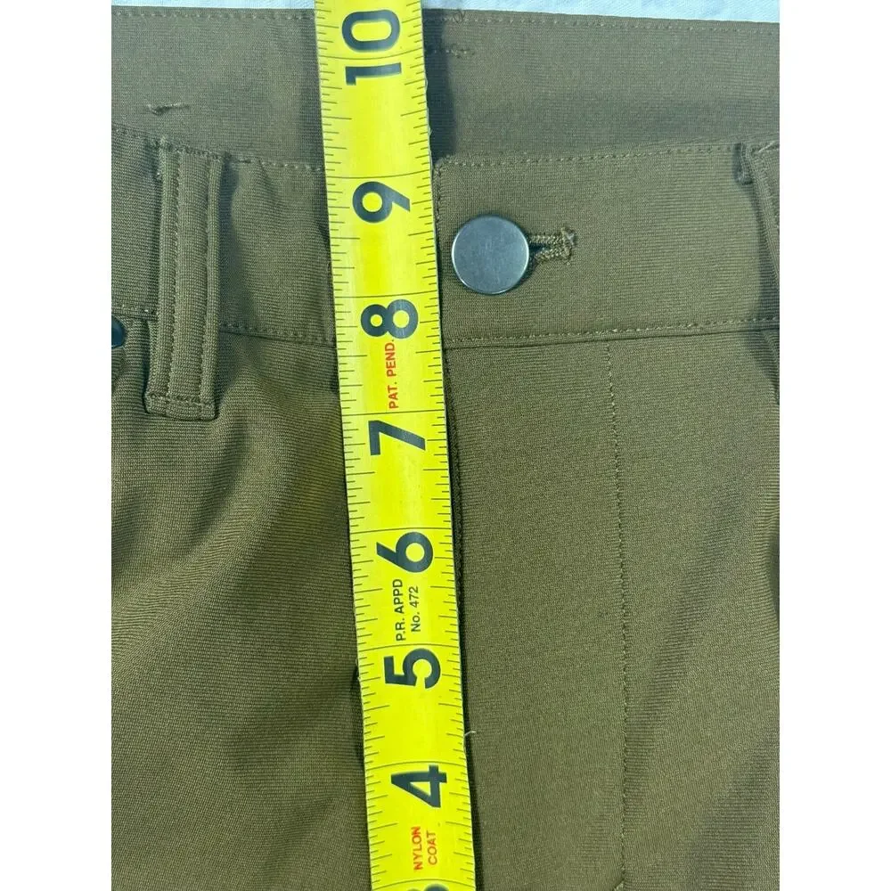 Lululemon Pants Mens 31x32 Brown Stretch Travel Golf Casual Performance Slim